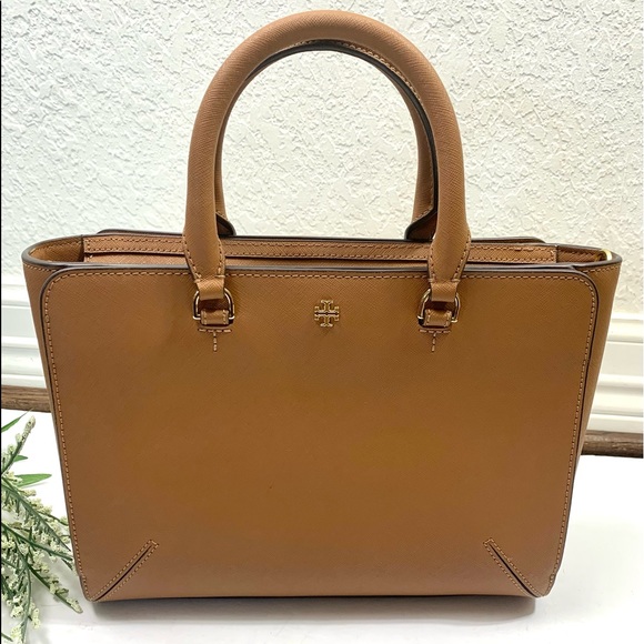 Tory Burch Medium Micro Leather Robinson Tote - Picture 3 of 16